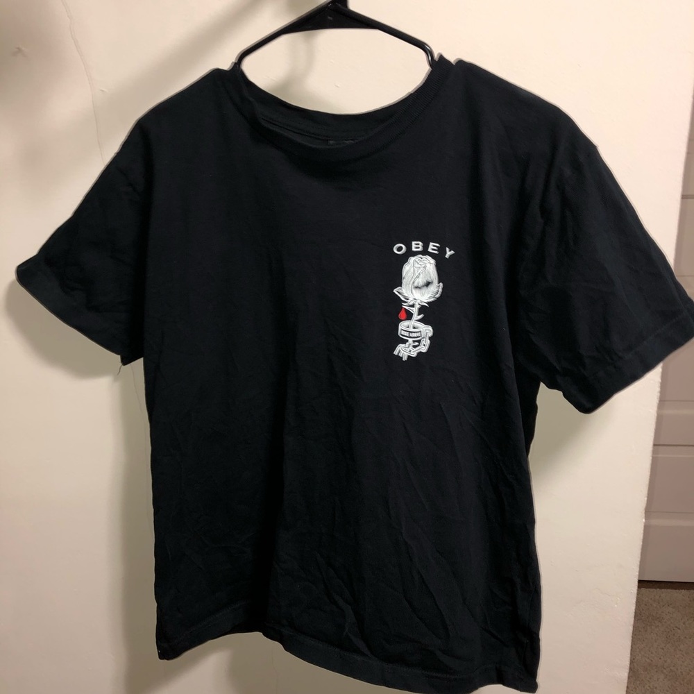 Obey rose shirt